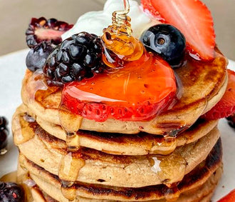 Pancakes de avena y proteína HABITS