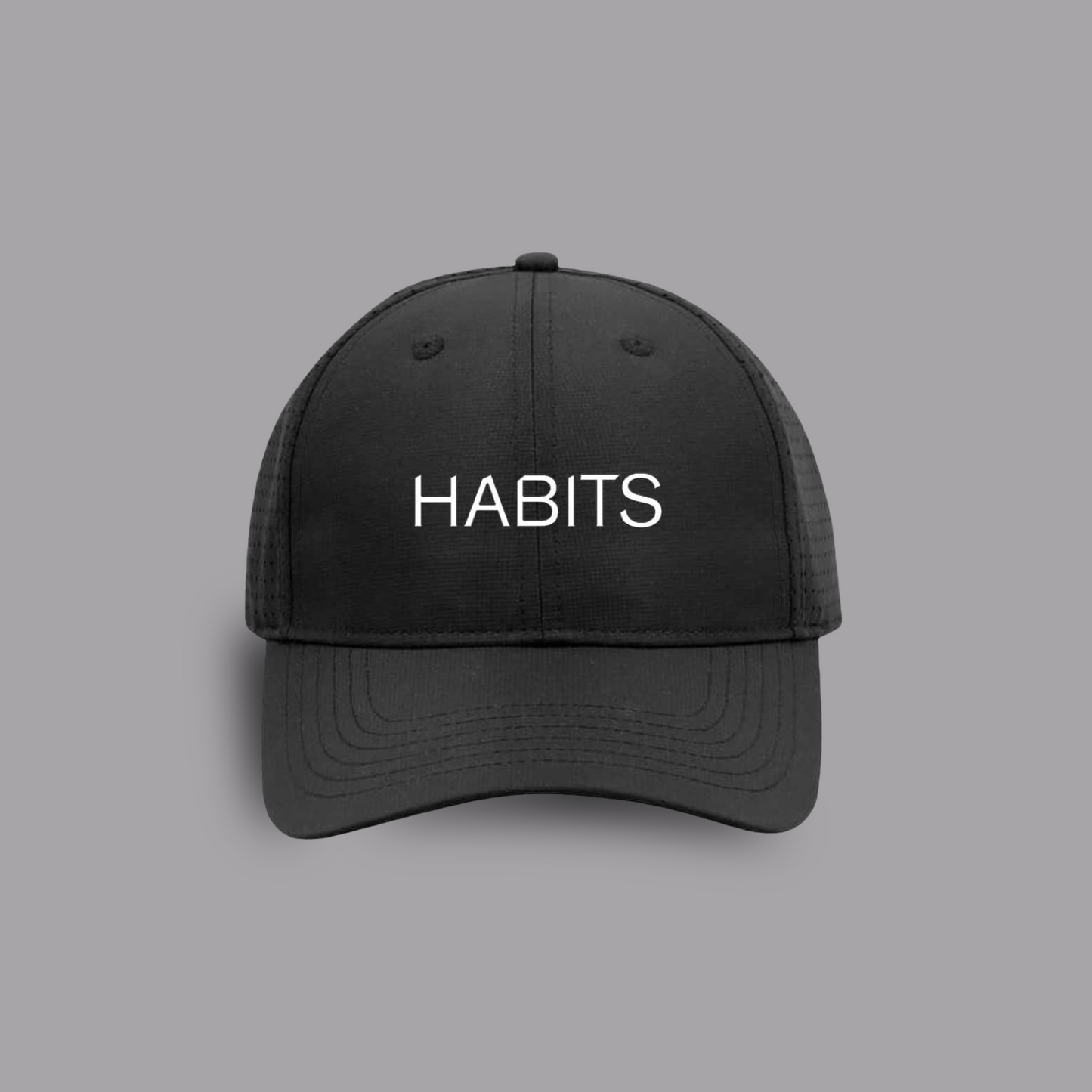 Habits DryFit Cap - Black