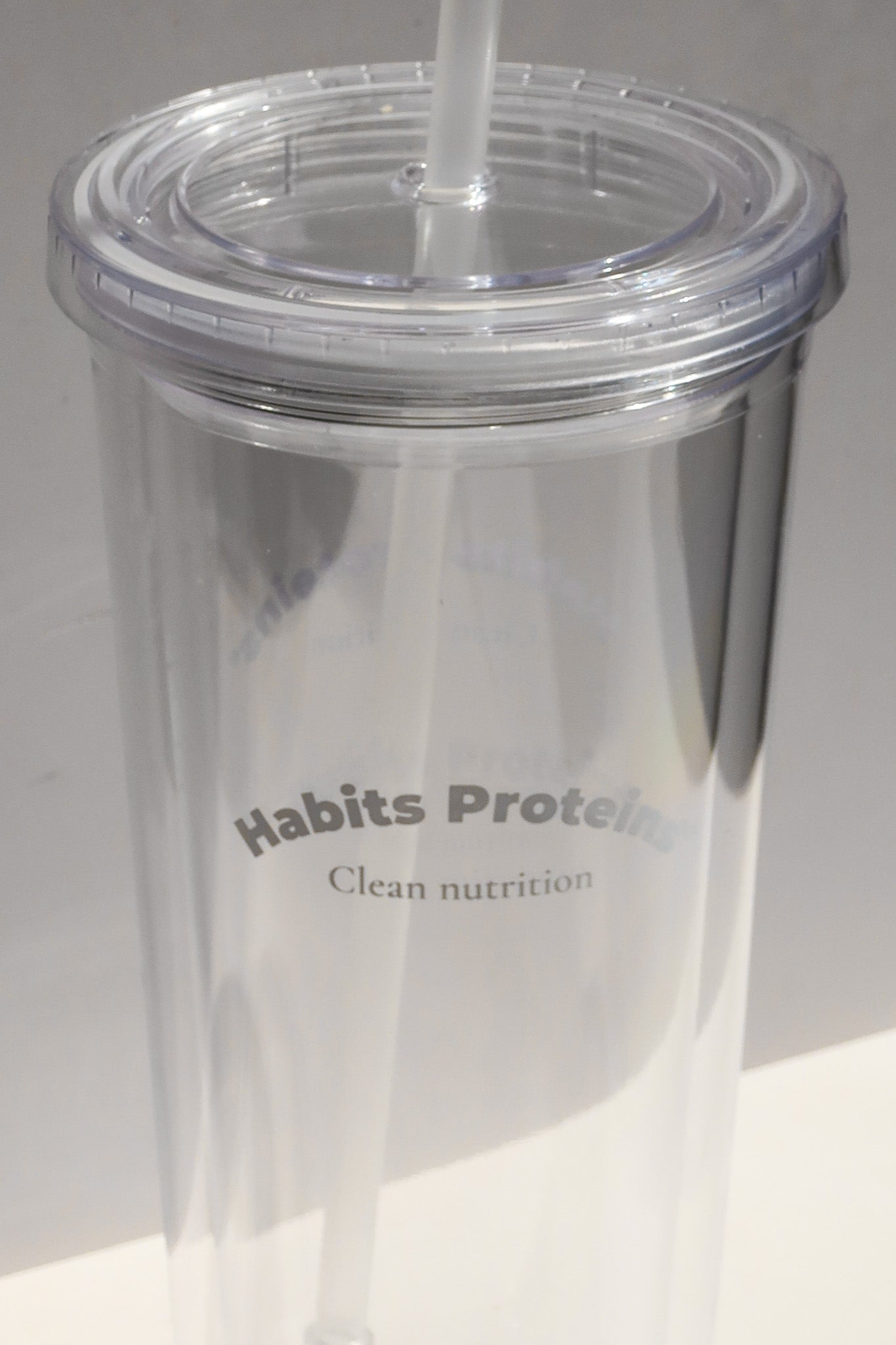 Habits Proteins Iced Beverage Cup & Straw | 24oz
