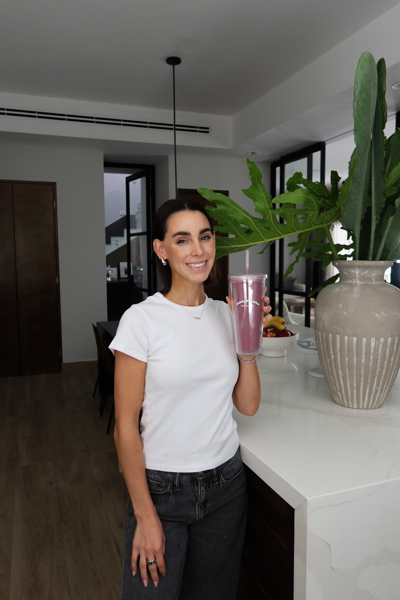 Habits Proteins Iced Beverage Cup & Straw | 24oz