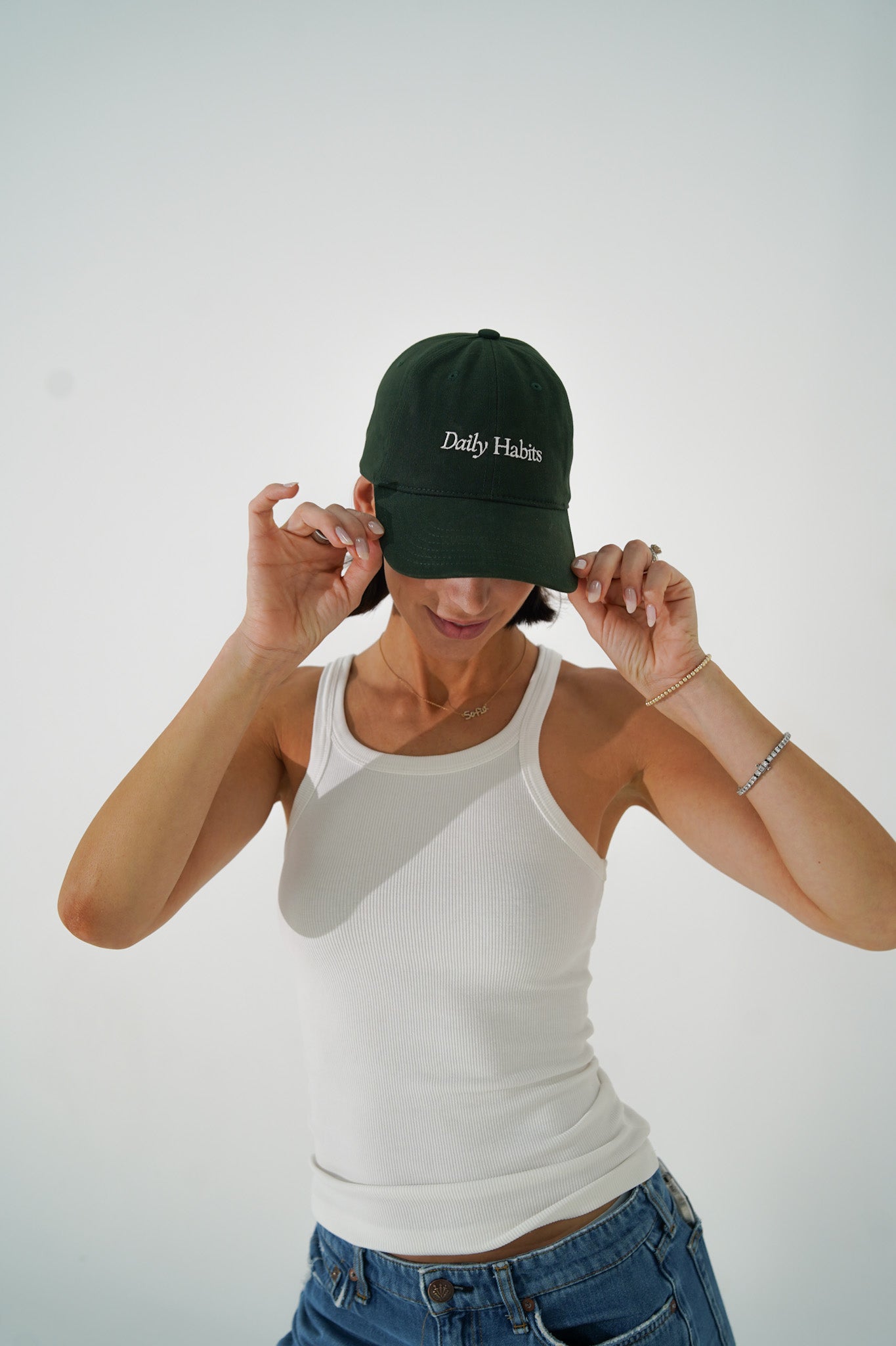 Daily Habits Cap - Green